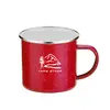 Stainless Steel Iron Camping Mug (16 oz)