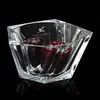 Custom Crystal Luxury Hexagon Award Bowl