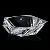 Custom Crystal Luxury Hexagon Award Bowl