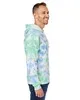 J America Adult Tie-Dye Pullover Hooded Sweatshirt