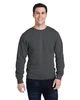 J America Adult Triblend Crewneck Sweatshirt