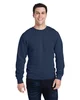 J America Adult Triblend Crewneck Sweatshirt