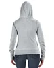 J America Ladies' Zen Full-Zip Fleece Hooded Sweatshirt