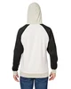 J America Unisex Vintage Tricolor Hooded Sweatshirt