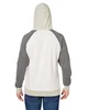 J America Unisex Vintage Tricolor Hooded Sweatshirt