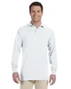 Jerzees Adult SpotShield Long-Sleeve Jersey Polo