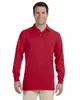 Jerzees Adult SpotShield Long-Sleeve Jersey Polo