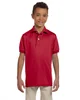 Jerzees Youth SpotShield Jersey Polo