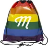 Jumbo Rainbow Backpack with Drawstring Closure Bag