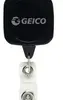 Customized JUMBO Sqround Badge Reel with Lanyard Attachment