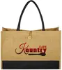 Jute Box Tote Bag