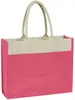 Jute Tote Bag With Front Pocket