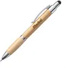 Eco-Bamboo Ballpoint Pen with Stylus - Kafza