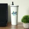 Kemble Stainless Steel Straw Tumbler 750 Ml. (25 Fl. Oz.)