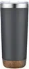 Kira 22oz Insulated Vacuum Tumbler with Cork Bottom