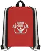 Drawstring Backpack - 210D Polyester - Metallic Imprint