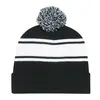 Knitted Two-tone Beanie