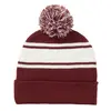 Knitted Two-tone Beanie