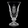 Knowsley Customizable Crystal Vase- Exquisite 24% Lead Crystal, 3 Sizes for Corporate & Personal Gifts