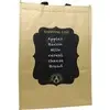 Kraft Insulated Hook & Loop Grocery Tote Bag