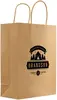 Custom Kraft Paper Bag (9.4"w x 12.12"h)