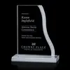 Custom Stepped Labrador Award - Budget-Friendly Elegant Corporate Recognition