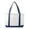 Custom Large Canvas Boat Tote Bag