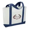 Custom Large Canvas Boat Tote Bag