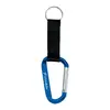 Custom Large Carabiner Key Ring with Nylon Strap