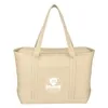 Large Cotton Canvas Yacht Tote Bag