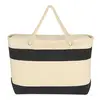 Large Cotton Tote Bag with Rope Handles