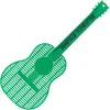 LogoBranded Guitar Fly Swatter