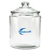 Large Half Gallon Glass Jar - Clear Glass