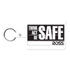 Large Rectangle Flexible Key Tag