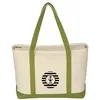 Large Heavy Cotton Canvas Boat Tote Bag