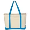 Large Starboard Cotton Canvas Tote Bag With Tackle Twill Patch