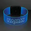 Laser Engraved - Cosmic Color Change LED Magnetic Clasp Bracelets