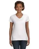 LAT Ladies' V-Neck Fine Jersey T-Shirt