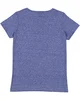 LAT Ladies' V-Neck Harborside Melange Jersey T-Shirt