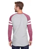 LAT Men's Gameday Mash-Up Long Sleeve Fine Jersey T-Shirt