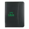 Leather Look Zippered Portfolio w/ Calculator