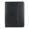 Leather Look Zippered Portfolio w/ Calculator