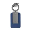 Leatherette Carabiner Clip Key Tag