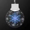 LED Animated Snowflake Necklace