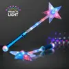 LED Blue Super Star Wands