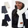 Leeman Acrylic Rib Knit Scarf