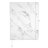 LEEMAN Large Bound Softcover Marble Journal