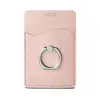 Leeman™ Shimmer Card Holder w/ Metal Ring Phone Stand