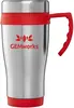 Stainless Steel Travel Mug with Handle (16 oz.)