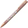 Personalized Leo Softy Rose Gold Pen - ColorJet